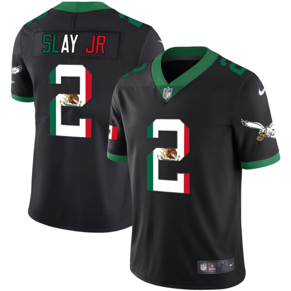 Men's Eagles Mexico Gold & Kelly Vapor Jersey - All Stitched - Image 26