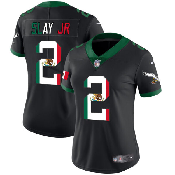 Women's Eagles Mexico Gold & Kelly Vapor Jersey - All Stitched - Image 17