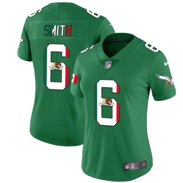 Women's Eagles Mexico Gold & Kelly Vapor Jersey - All Stitched - Image 29
