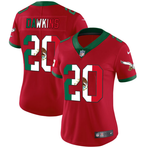 Women's Eagles Mexico Gold & Kelly Vapor Jersey - All Stitched - Image 23