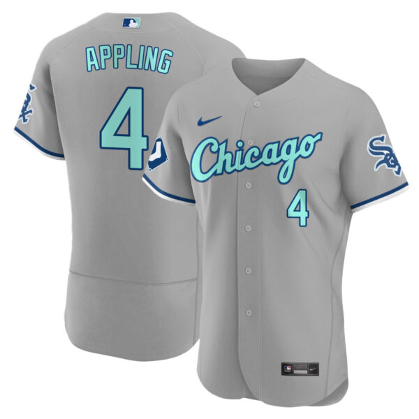 Men's Chicago White Sox Gray Collection Jersey – All Stitched - Image 10