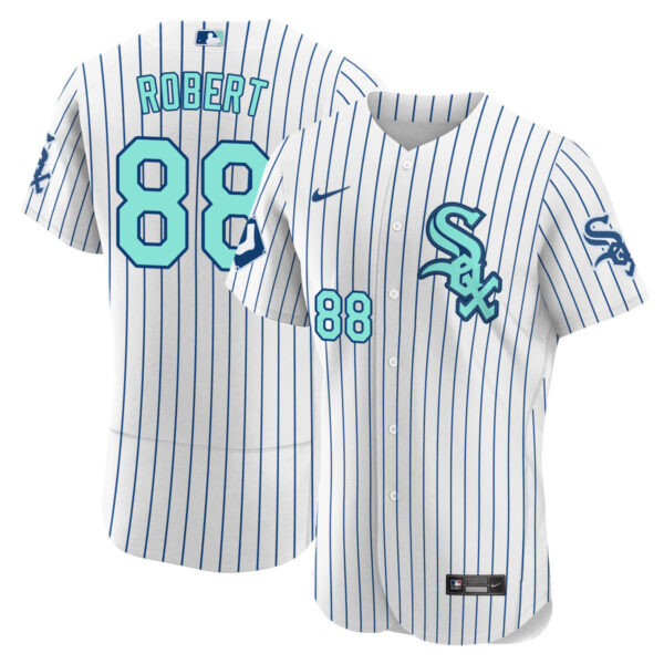Men's Chicago White Sox White Collection Jersey – All Stitched - Image 9
