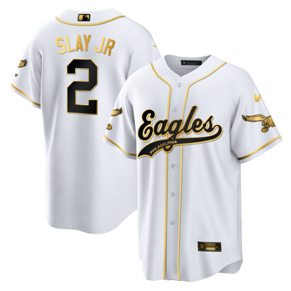 Men's Eagles Kelly Green Baseball Limited Jersey - All Stitched - Image 35