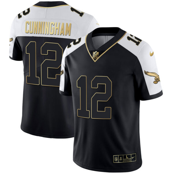 Men's Eagles Alternate Kelly Green & Gold Jersey - All Stitched - Image 35