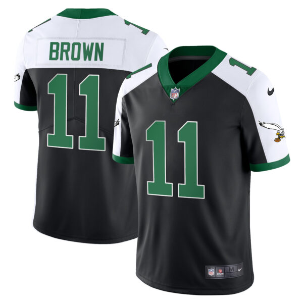 Men's Eagles Alternate Kelly Green & Gold Jersey - All Stitched - Image 22