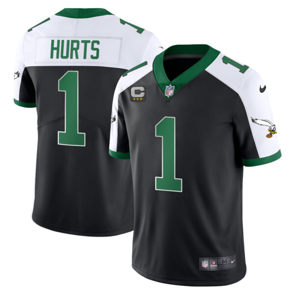 Men's Eagles Alternate Kelly Green & Gold Jersey - All Stitched - Image 17