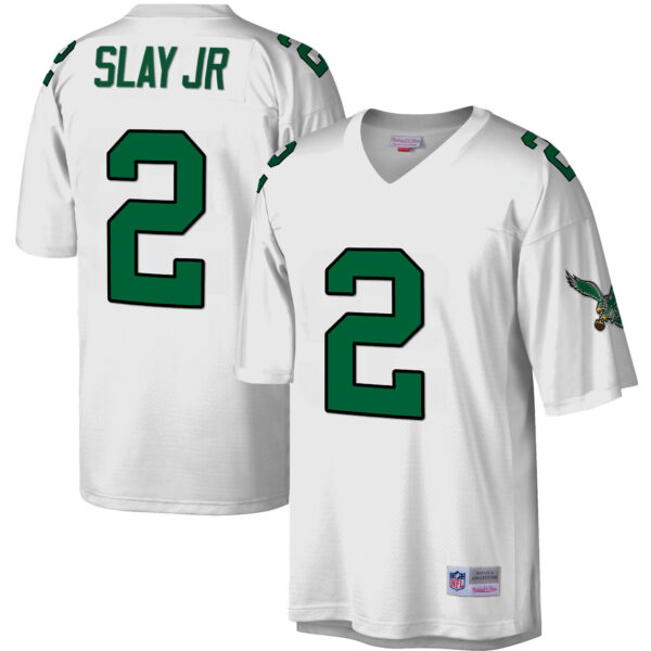 Eagles Big & Tall 1990 Legacy White Jersey - All Stitched - Image 9