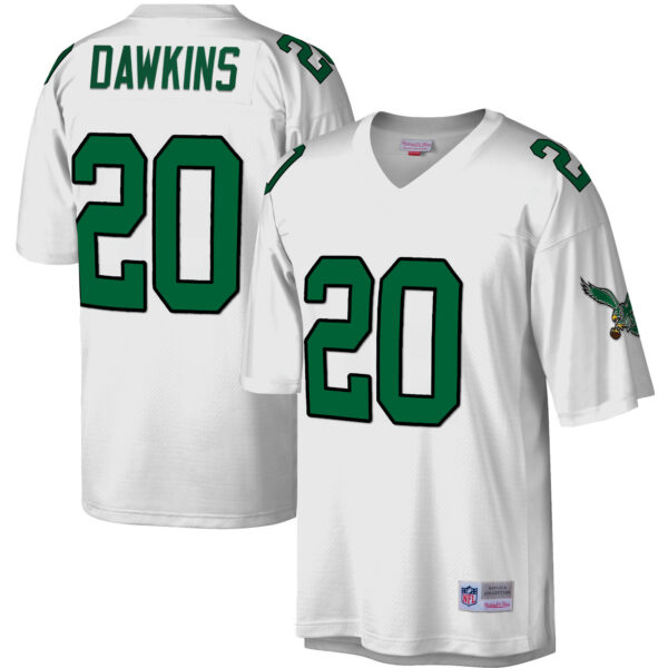 Eagles Big & Tall 1990 Legacy White Jersey - All Stitched - Image 6