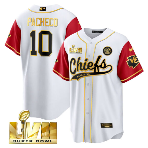 Men's Chiefs Super Bowl LVII Cool base Jersey - All Stitched - Image 48