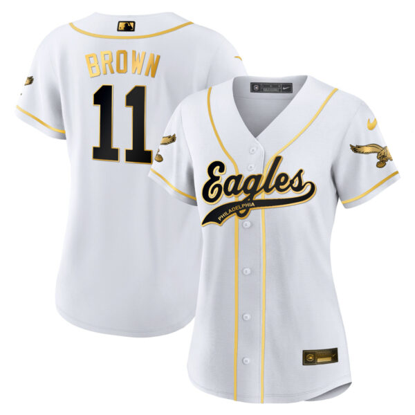 Women's Eagles Kelly Green Baseball Limited Jersey - All Stitched - Image 33