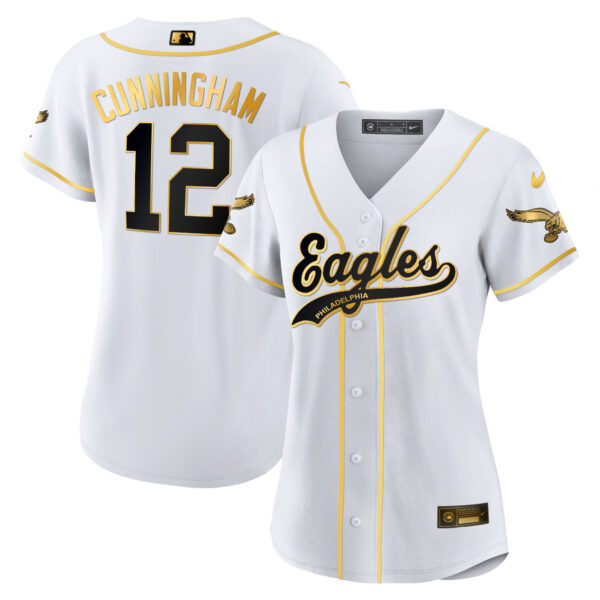 Women's Eagles Kelly Green Baseball Limited Jersey - All Stitched - Image 30