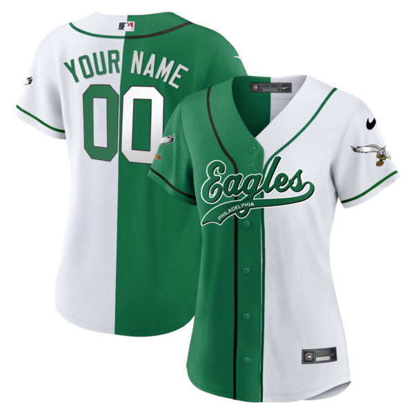 Eagles Kelly Green Baseball Limited Custom Jersey - All Stitched - Image 12