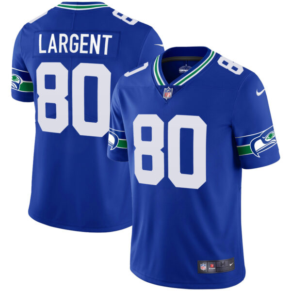 Men's Seahawks Throwback & Gold Jersey - All Stitched - Image 6