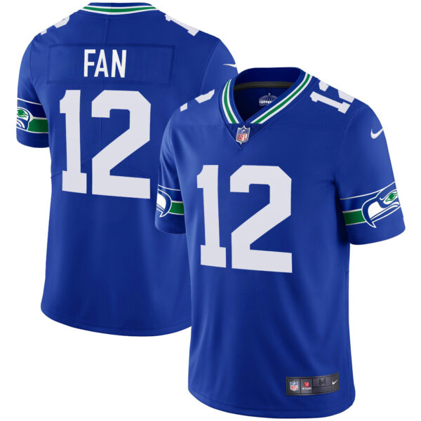 Men's Seahawks Throwback & Gold Jersey - All Stitched - Image 7