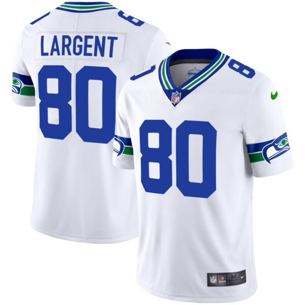Men's Seahawks Throwback & Gold Jersey - All Stitched - Image 13