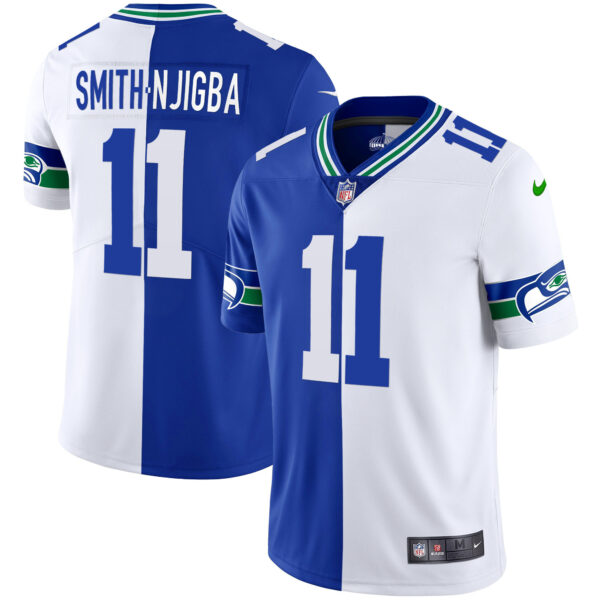 Men's Seahawks Throwback & Gold Jersey - All Stitched - Image 15