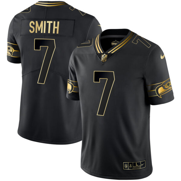 Men's Seahawks Throwback & Gold Jersey - All Stitched - Image 38