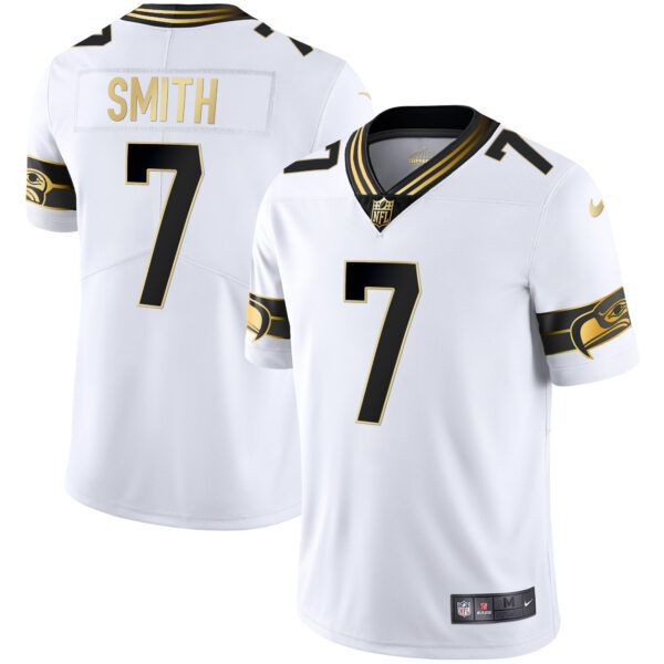 Men's Seahawks Throwback & Gold Jersey - All Stitched - Image 31
