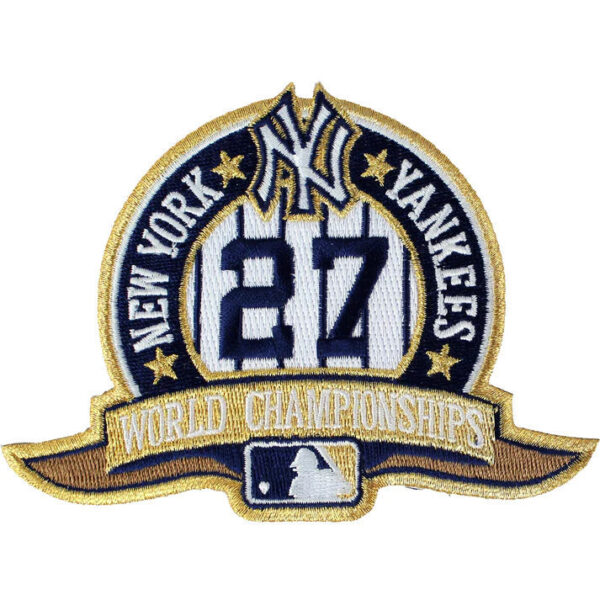 New York Yankees Aaron Judge 27 Championships Patch Jersey - All Stitched - Image 3
