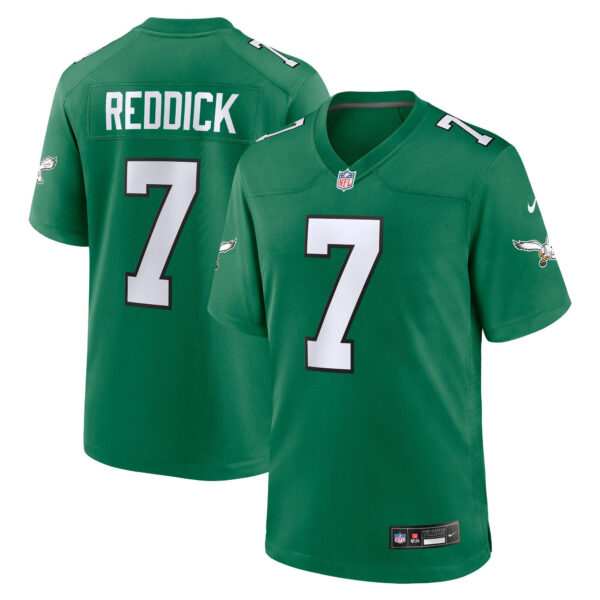 Haason Reddick Philadelphia Eagles Kelly Green Jersey - All Stitched - Image 2