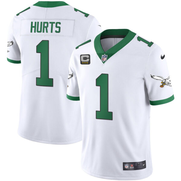 Men's Eagles Kelly Green Gold Jersey - All Stitched - Image 46