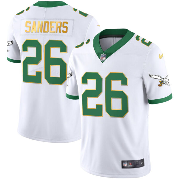 Men's Eagles Kelly Green Gold Jersey - All Stitched - Image 63