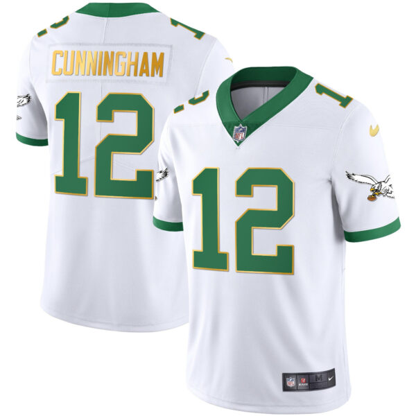Men's Eagles Kelly Green Gold Jersey - All Stitched - Image 57