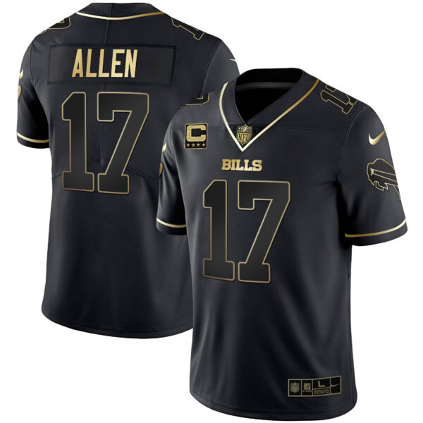 Men's Bills White Gold & Black Gold - All Stitched - Image 9