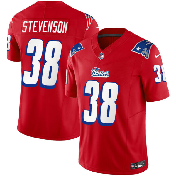 Men's Patriots 1996 Throwback Limited Vapor Jersey - All Stitched - Image 17