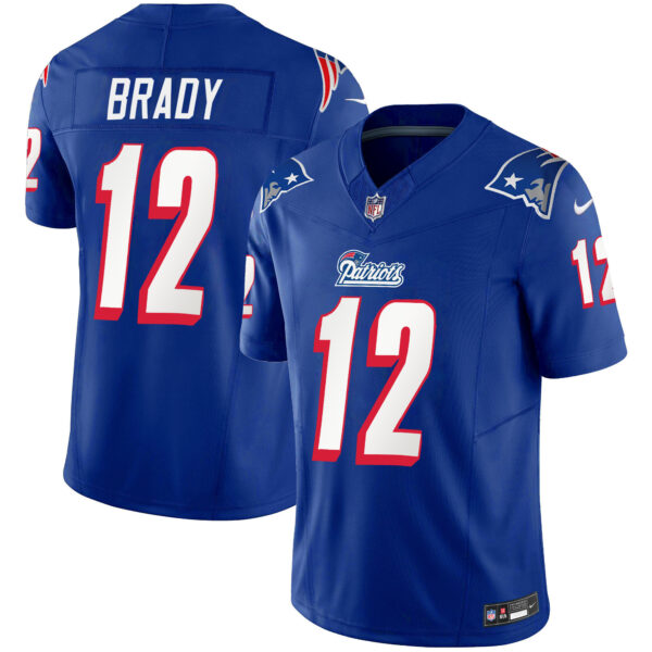 Men's Patriots 1996 Throwback Limited Vapor Jersey - All Stitched - Image 10