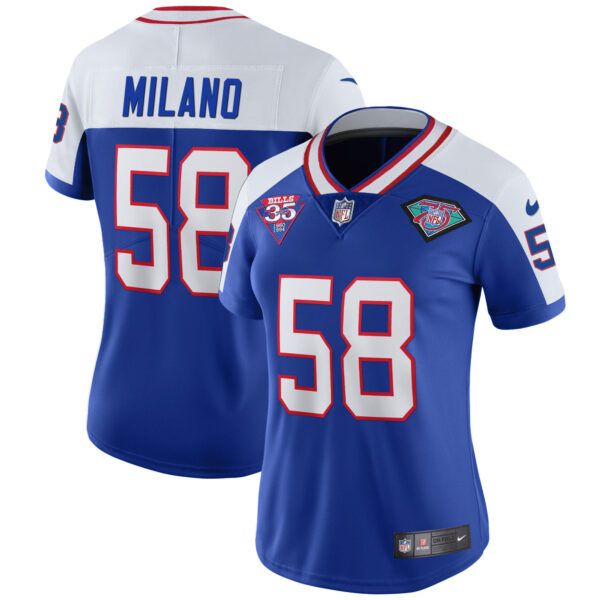 Women's Bills 1994 Throwback Vapor Jersey - All Stitched - Image 5