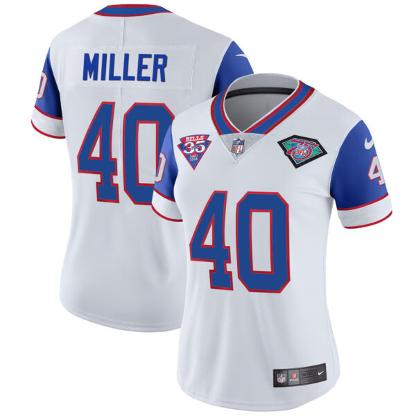 Women's Bills 1994 Throwback Vapor Jersey - All Stitched - Image 43