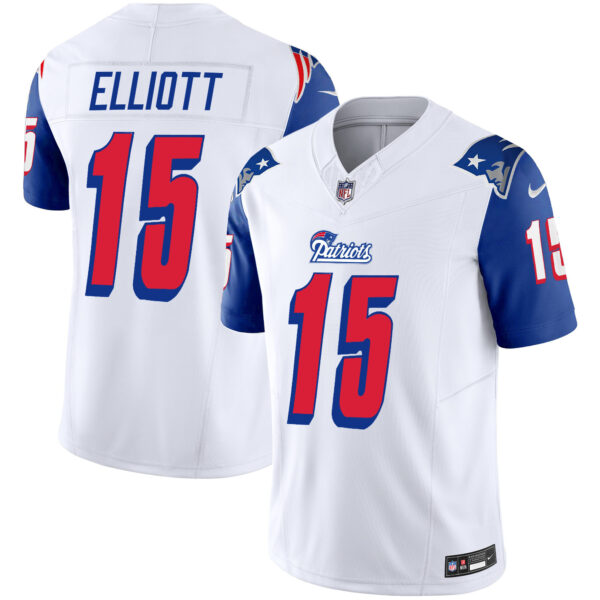 Youth's Patriots 1996 Throwback Limited Vapor Jersey - All Stitched - Image 33