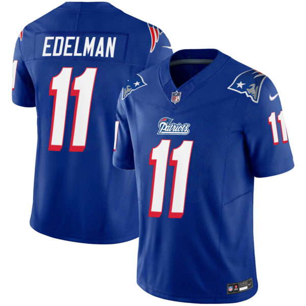 Youth's Patriots 1996 Throwback Limited Vapor Jersey - All Stitched - Image 12