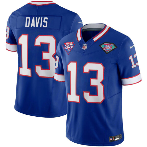 Youth's Bills 1994 Throwback Vapor Jersey - All Stitched - Image 15