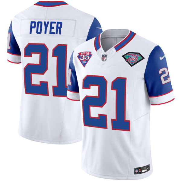 Youth's Bills 1994 Throwback Vapor Jersey - All Stitched - Image 46