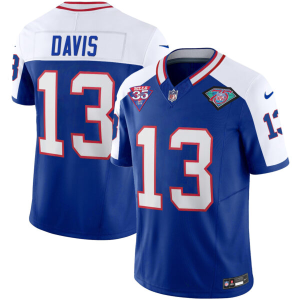 Youth's Bills 1994 Throwback Vapor Jersey - All Stitched - Image 7