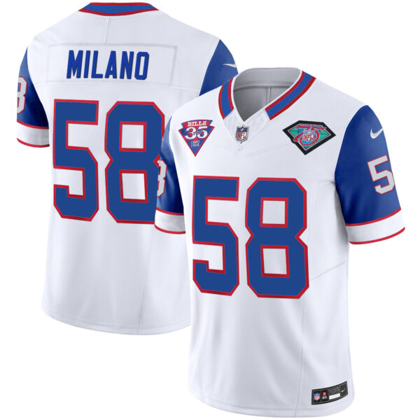 Youth's Bills 1994 Throwback Vapor Jersey - All Stitched - Image 45
