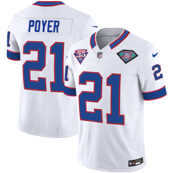 Youth's Bills 1994 Throwback Vapor Jersey - All Stitched - Image 30