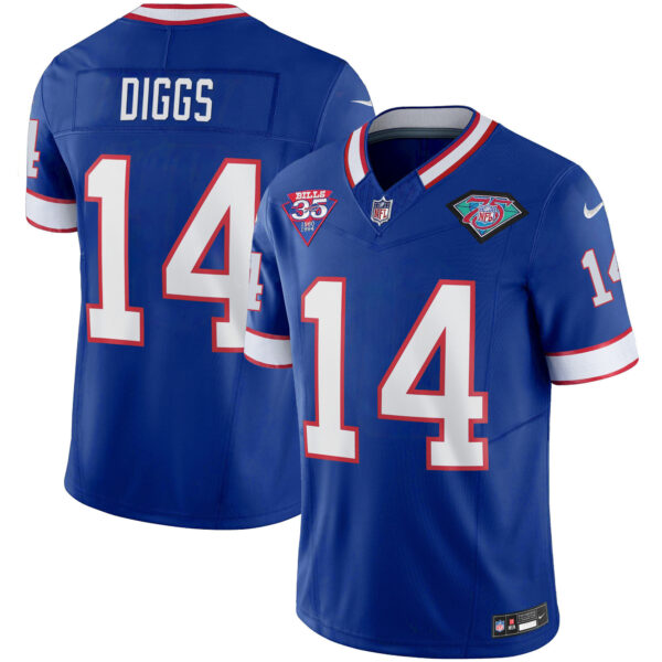 Youth's Bills 1994 Throwback Vapor Jersey - All Stitched - Image 10