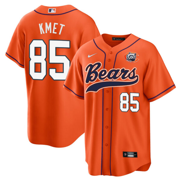 Men's Bears Throwback Baseball Jersey - All Stitched - Image 27