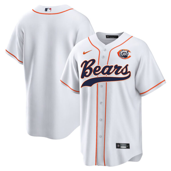 Men's Bears Throwback Baseball Jersey - All Stitched - Image 21