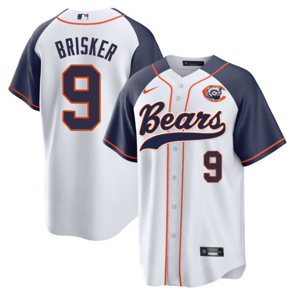 Men's Bears Throwback Baseball Jersey - All Stitched - Image 32