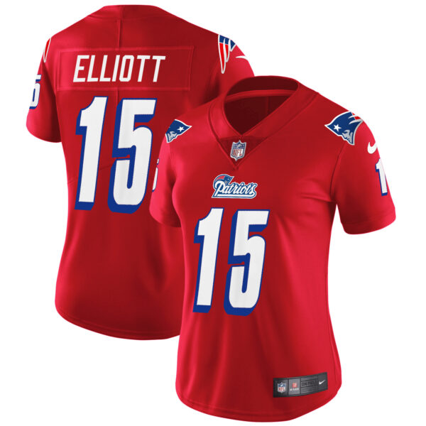 Women's Patriots 1996 Throwback Limited Vapor Jersey - All Stitched - Image 15
