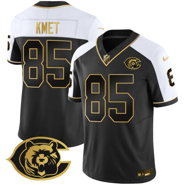 Men's Bears Throwback Gold Vapor Jersey - All Stitched - Image 6