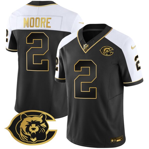 Men's Bears Throwback Gold Vapor Jersey - All Stitched - Image 3