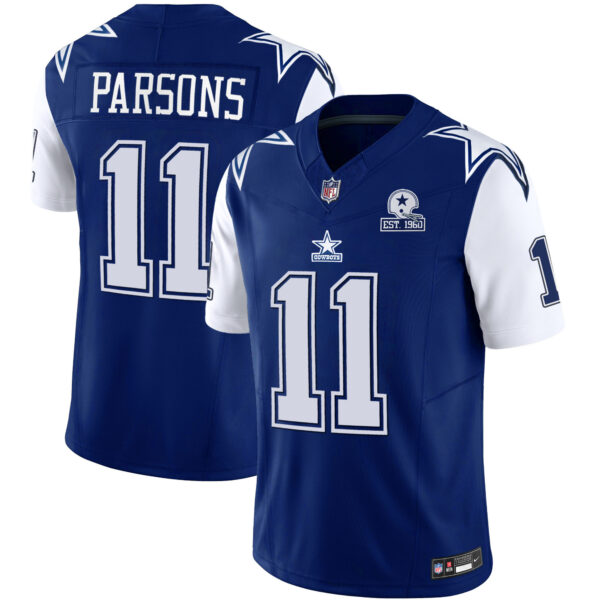 Men's Cowboys Throwback Limited Vapor Jersey V2 - All Stitched - Image 2