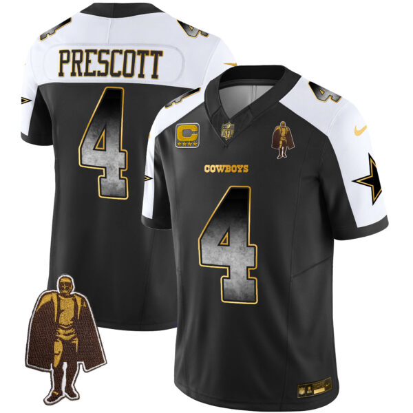 Men's Cowboys Arch Smoke Vapor Jersey - All Stitched - Image 2