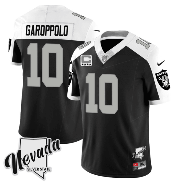 Men’s Raiders 2023 Nevada Silver State Patch Vapor Jersey – All Stitched - Image 12