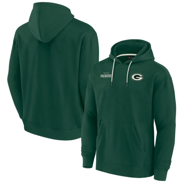 Green Bay Packers Green Hoodie - Stitched